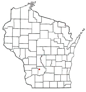 Location of Ironton (town), Wisconsin