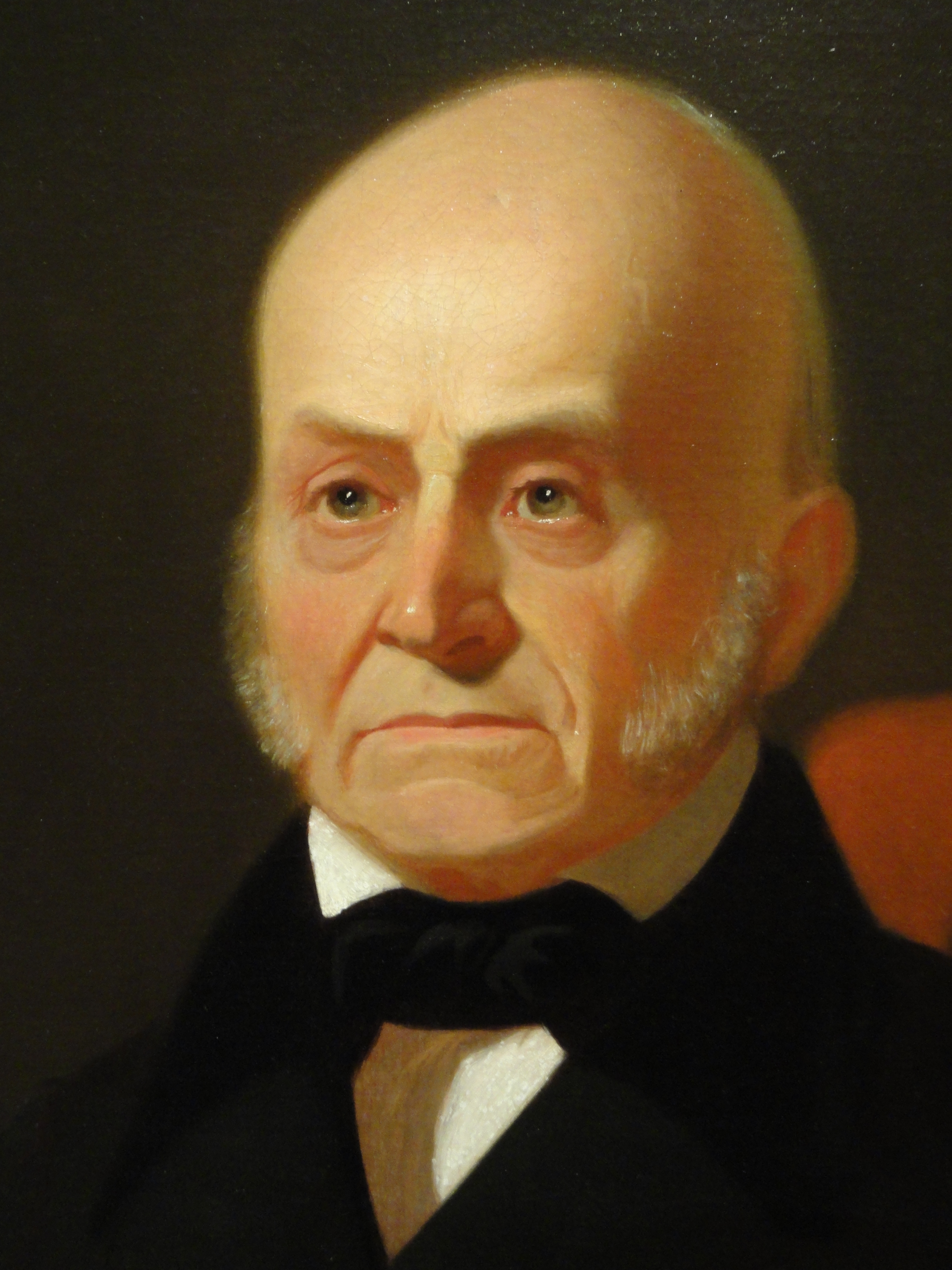 Image John Quincy Adams by Caleb Bingham (detail), c. 1850