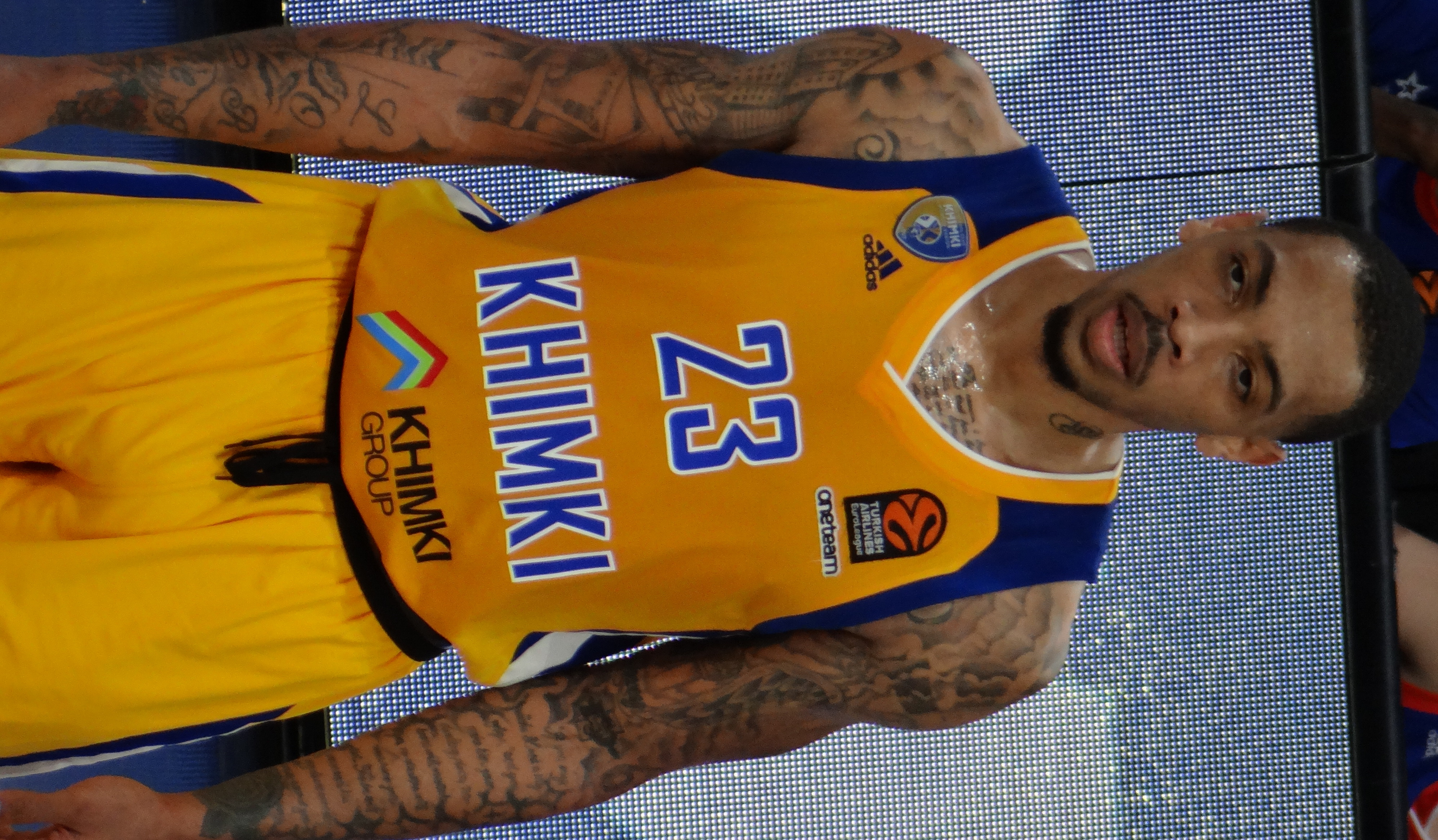 Image Malcolm Thomas (basketball, born 1988) 23 BC Khimki EuroLeague