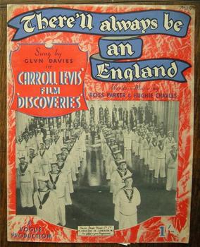 Cover of sheet music for There'll Always Be An England by Ross Parker and Hughie Charles.jpg