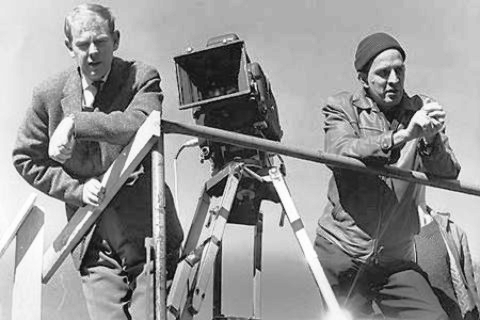 Ingmar Bergman och Sven Nykvist Tystnaden 1963
