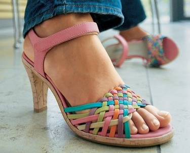 multi color sandals women's shoes