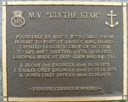 Blythe Star Plaque