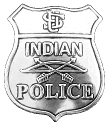 US Indian Police badge