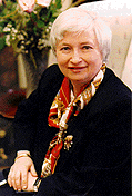 Janet Yellen official CEA portrait