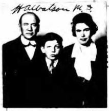 Watson Family passport 1921