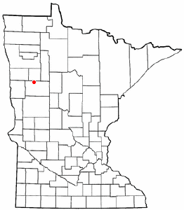 Location of White Earth, Minnesota
