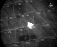 STS-118 thermal tile damage