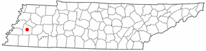 Location in the state of Tennessee