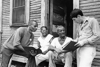 Johnny Waters, Ceola Wallace, Willie McGeey, and Jake Plum 1964