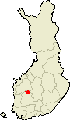 Location of Virrat in Finland
