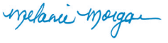 Melanie Morgan Signature