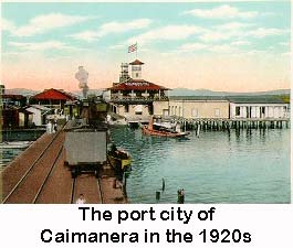 The port city of Caimanera in the 1920s