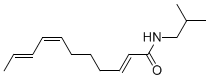Undeca-2E,7Z,9E-trienoic acid isobutylamide