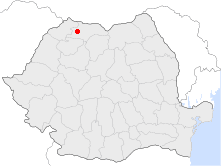 Location of Baia Mare