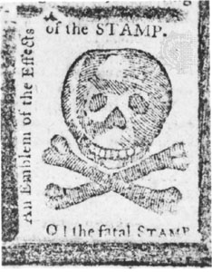 O! the fatal Stamp