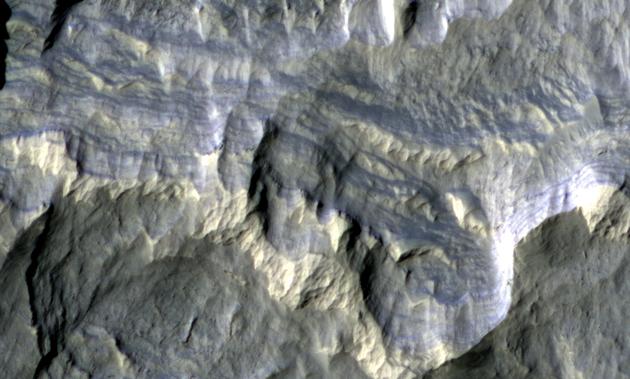 Columbus Crater Layers
