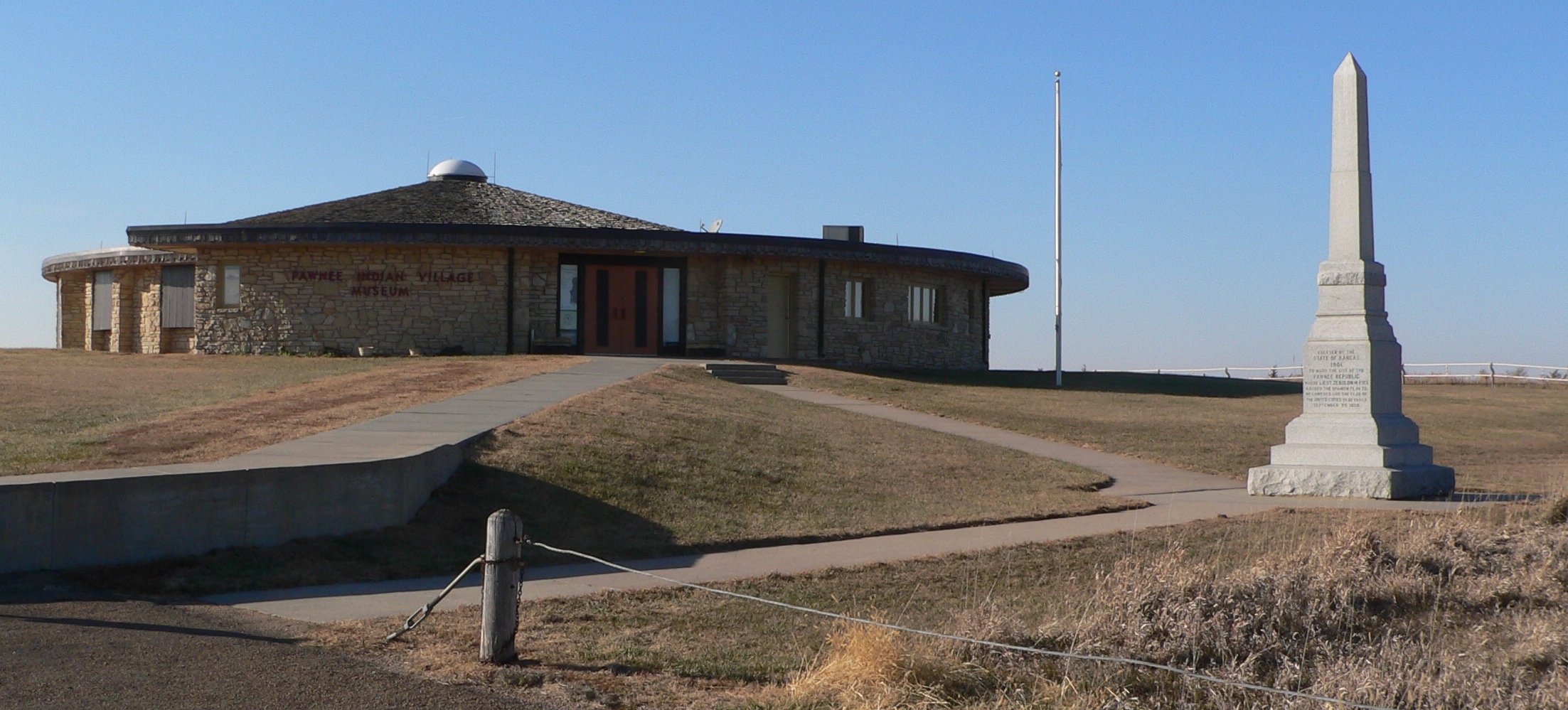 Image Pawnee Indian Museum (Republic, Kansas) from SE 2