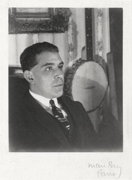 Juan Gris, 1922, photograph by Man Ray, Paris. Gelatin silver print.jpg