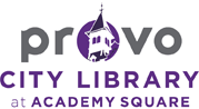 Provo City Library at Academy Square logo.gif