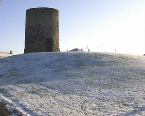 Millbank, a ruined windmill on Chapel Green