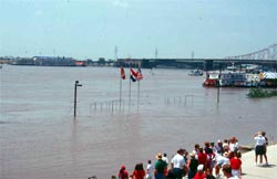 1993 view of St. Louis riverfront