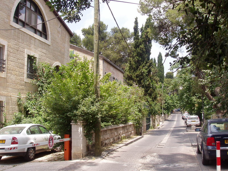 Cremieux Street, German Colony, Jerusalem
