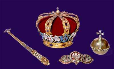 Crown jewels of Serbia
