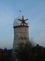 Holgate Windmill new cap fitted in November 2009