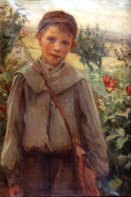 "Little Boy Blue" (1897) by Sophie Pemberton (1869–1959)