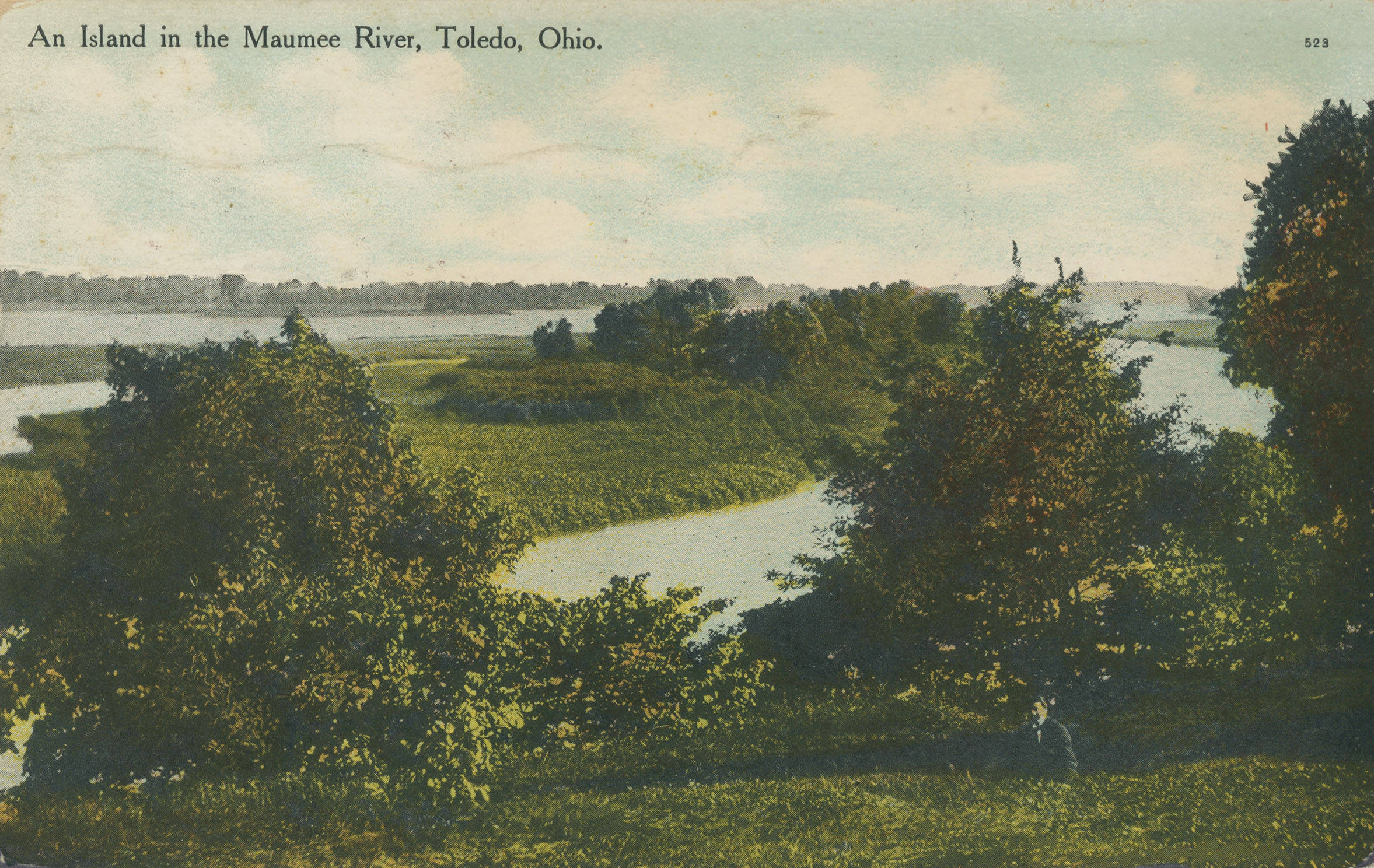 Image: An Island in the Maumee River Toledo Ohio DPLA