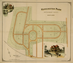 Kensington md plat 1890