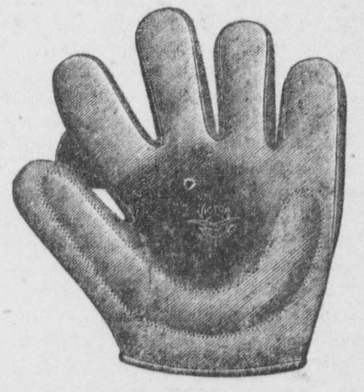 Baseball glove, 1904