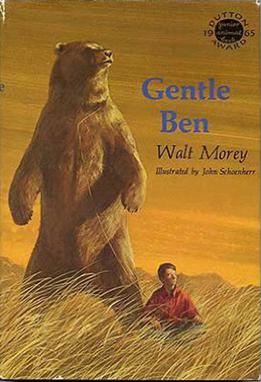 "Gentle Ben" 1965 dust jacket