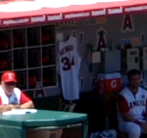 Yankees vs. Angels July 12, 2009 (Adenhart jersey)