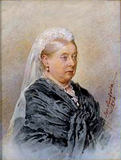 Josefine Swoboda - Queen Victoria 1893