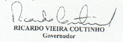 Governador Ricardo Coutinho Signature