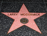 Larry McCormick Hollywood Walk of Fame Star