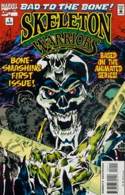 Skeleton Warriors 01 cover