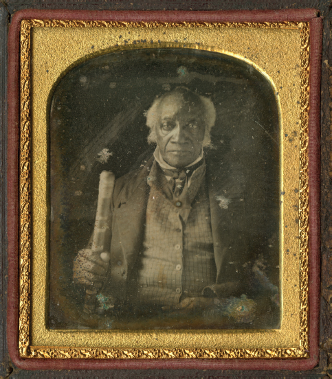 Daguerreotype of Caesar - A Slave; 1851