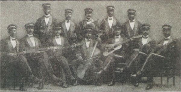 Trinidadian Calypso group Lovey's String Band