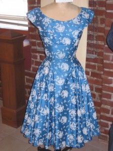 Blue Dress at the KC Garment District Museum