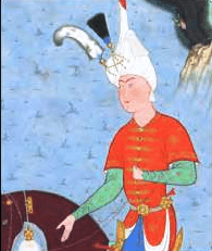 Shapur II (The Shahnama of Shah Tahmasp)