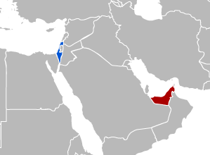 United Arab Emirates Israel Locator