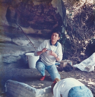Val Attenbrow, Balmoral Beach excavations, 1992-1993