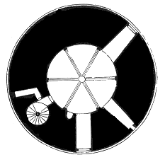 Plan.donjon.chateau.Rouen.ground