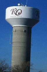 Glen Rose Texas water tower