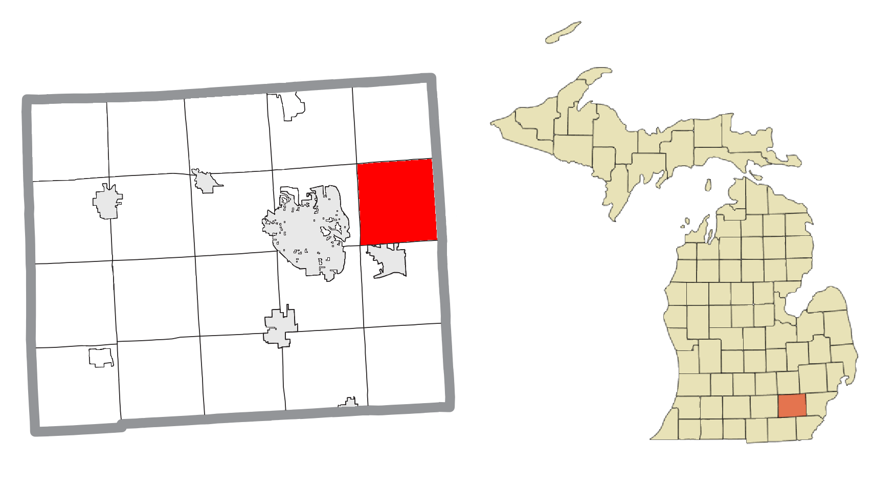 Image Superior Charter Township, MI location