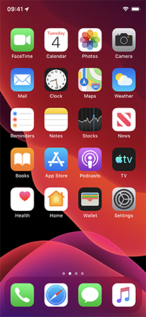 IOS 13 Homescreen iPhone X.png