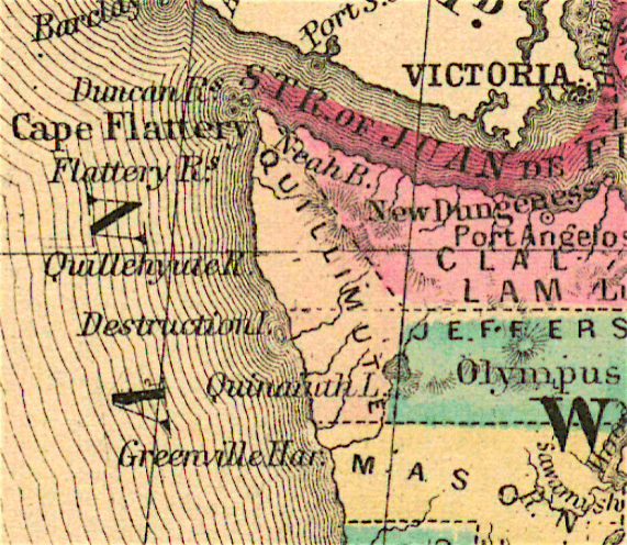 Quillehuyte ( Quillimute ) County, Washington Territory